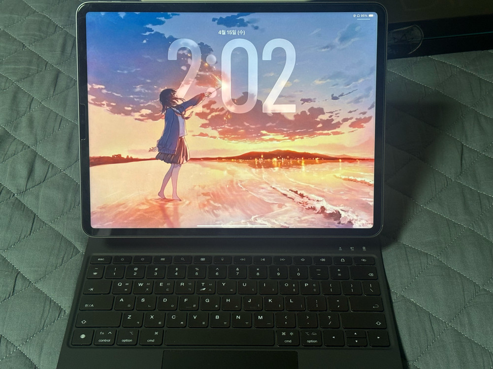 아이패드 프로12.9+애플펜슬2+키보드케이스 이미지