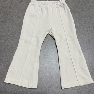 아기 유아 바지 아동 여아 부츠컷 팬츠 크림 7호 m 3세 4세 봄 가을 이미지