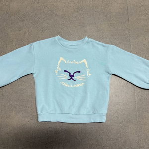 컬리수 아기 유아 여아 맨투맨 긴팔 110 4세 5세 봄 가을 이미지