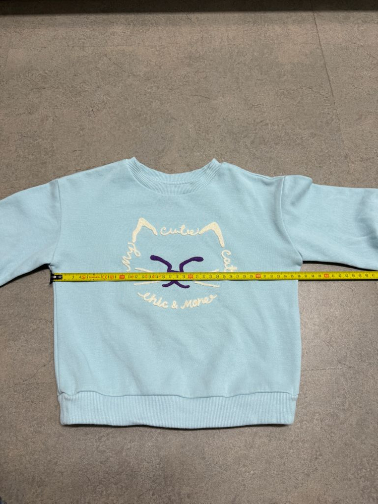 컬리수 아기 유아 여아 맨투맨 긴팔 110 4세 5세 봄 가을 이미지