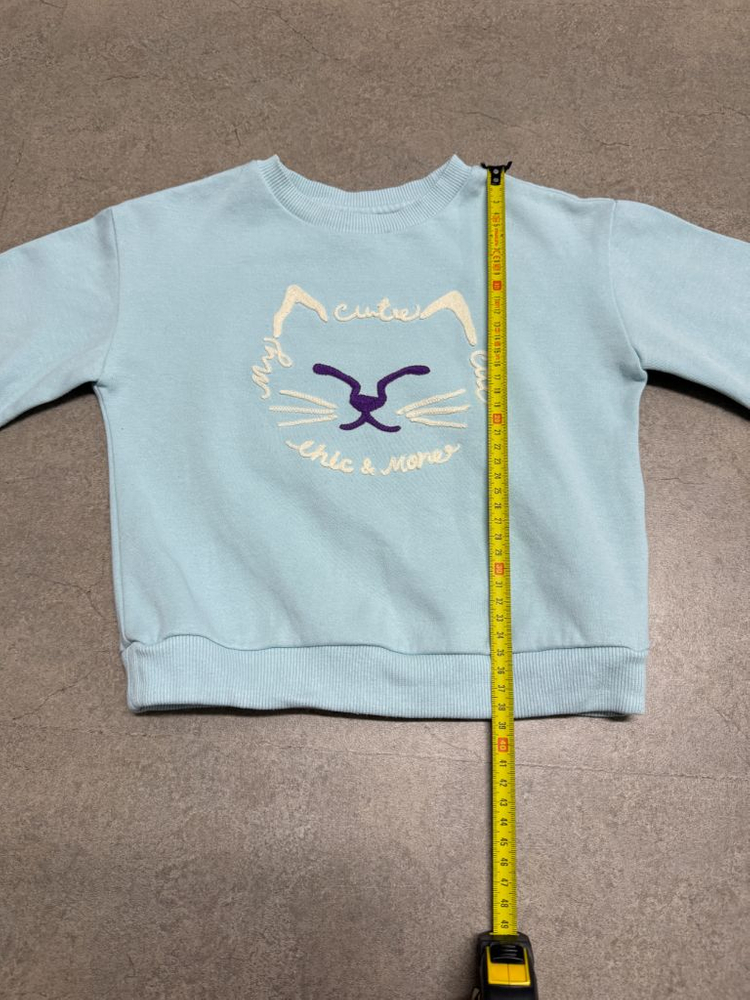 컬리수 아기 유아 여아 맨투맨 긴팔 110 4세 5세 봄 가을 이미지