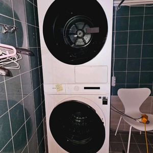 삼성 그랑데 워시타워 세탁기 건조기 세트 이미지