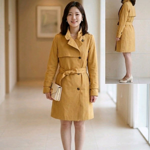 가격인하 | 헤지스 레이디스 트렌치코트 55 | 봄 아우터 이미지