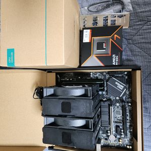 라이젠7 9700x / msi b650m pro a / 삼성 ddr5 5600 32g / ag620 공랭 이미지