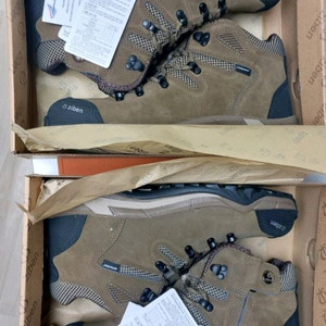 지벤186 안전화 265 천연소가죽 방수 지퍼 박스새제품 이미지