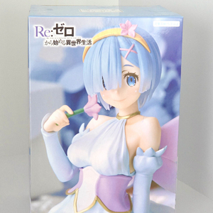 후류 누들 스토퍼 피규어 리제로 렘 꽃의 요정 미소녀 이미지