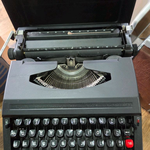 크로바 영문 타자기 이미지