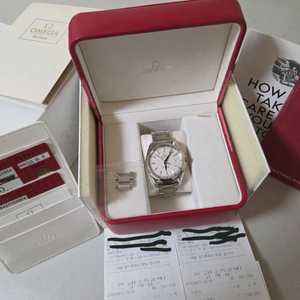 오메가 씨마스터 아쿠아테라 150M 41.5mm 골프 에디션 2015.04국내 풀셋 이미지