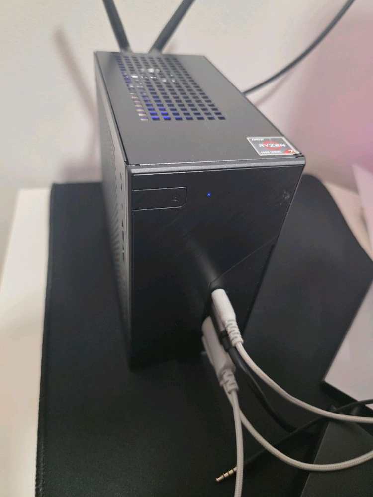 asrock x600 라이젠 8700g ram 32g ssd 256 미니 PC 팝니다 이미지