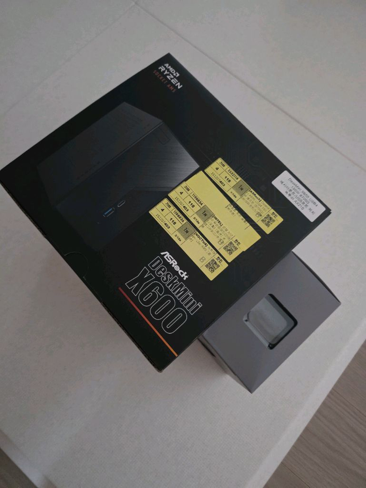 asrock x600 라이젠 8700g ram 32g ssd 256 미니 PC 팝니다 이미지