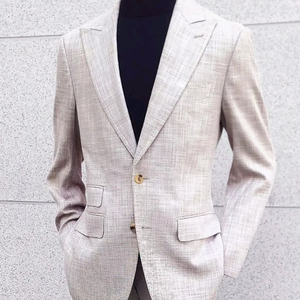 갤럭시 / 이태리 루이지보또 와이드 피크드라펠 셋업 수트 / 100-105, 32 이미지