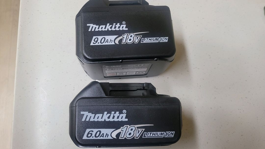 마끼다 9.0암페어 대용량 배터리 이미지