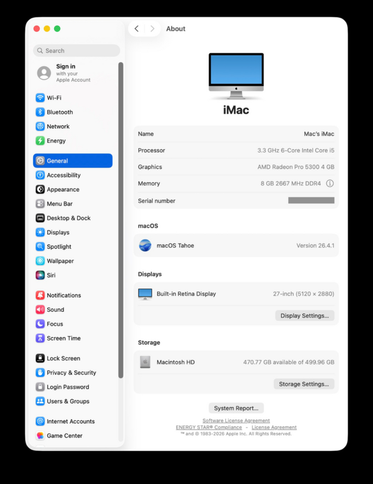 애플 2020 iMac 아이맥 27인치 5K 중급형 (i5-3.3GHz) 이미지