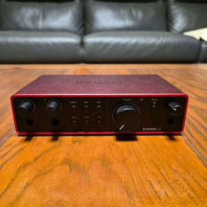 [대전]오디오 인터페이스 스칼렛 2i2 4세대 (특A상품) 이미지