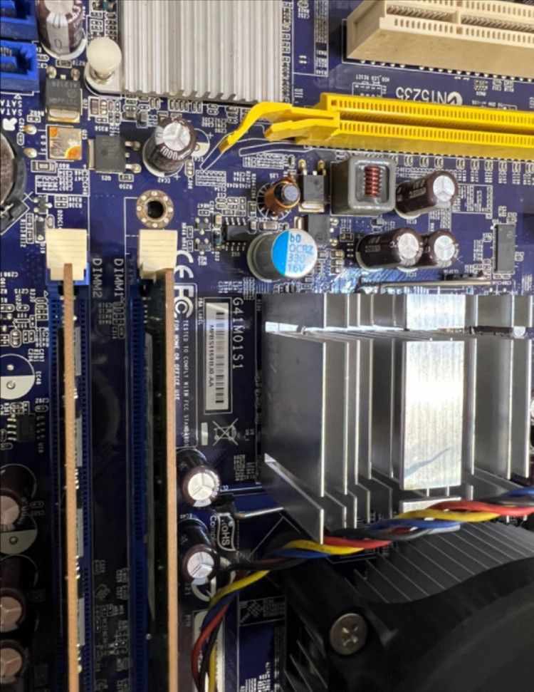 컴퓨터 Q6600 G41 메인보드 이미지