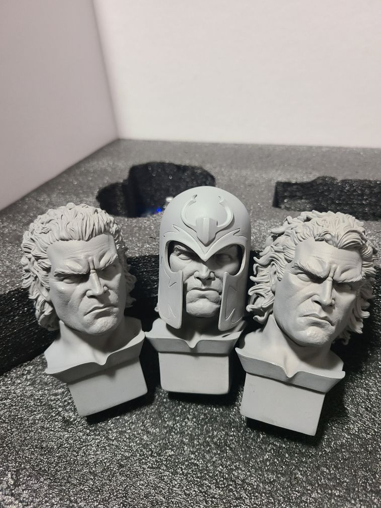 (도색작)LL매그니토 커스텀 스테츄 레진 스태츄 사이드쇼 이미지