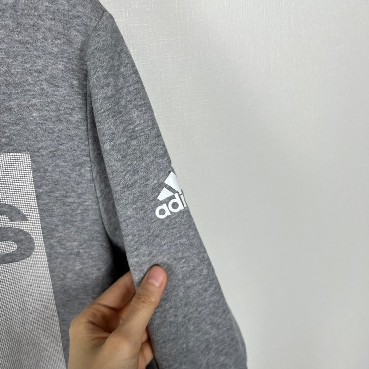 아디다스/기모 맨투맨 긴팔 티 남M 95/라덴 이미지