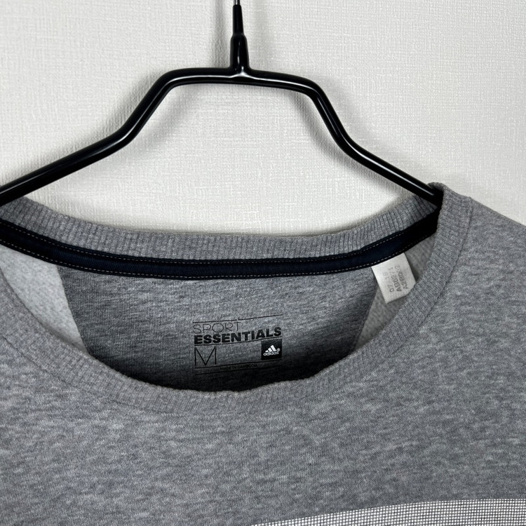 아디다스/기모 맨투맨 긴팔 티 남M 95/라덴 이미지