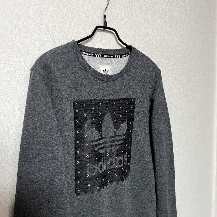 아디다스/기모 맨투맨 긴팔 티 남95 M/라덴 이미지