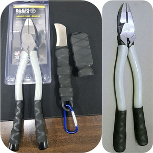 전공펜치 전공칼 세트 뺀찌깡 크레인펜치 펜치깡 하이스강칼 전선피복 제거까대기칼 이미지