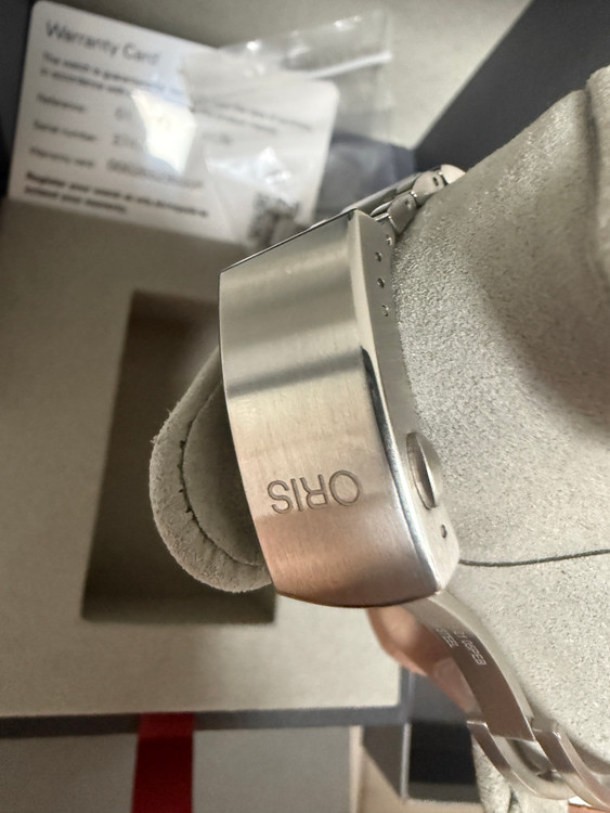 오리스 아퀴스 39.5mm 청판 판매 이미지