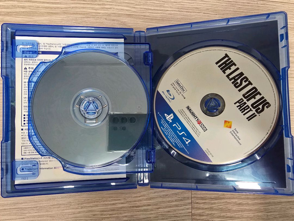 PS4 라스트오브어스 파트2 한국어판 중고 이미지