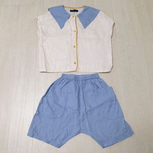 로아앤제인 린넨나시바지세트 130 이미지