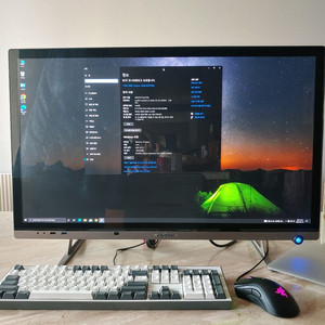 32인치 고사양 올인원PC (3060ti 배그가능) 이미지