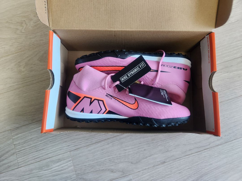 나이키 풋살화 줌 머큐리얼 슈퍼 플라이 10 아카데미 TF FQ8331-600, 260 이미지