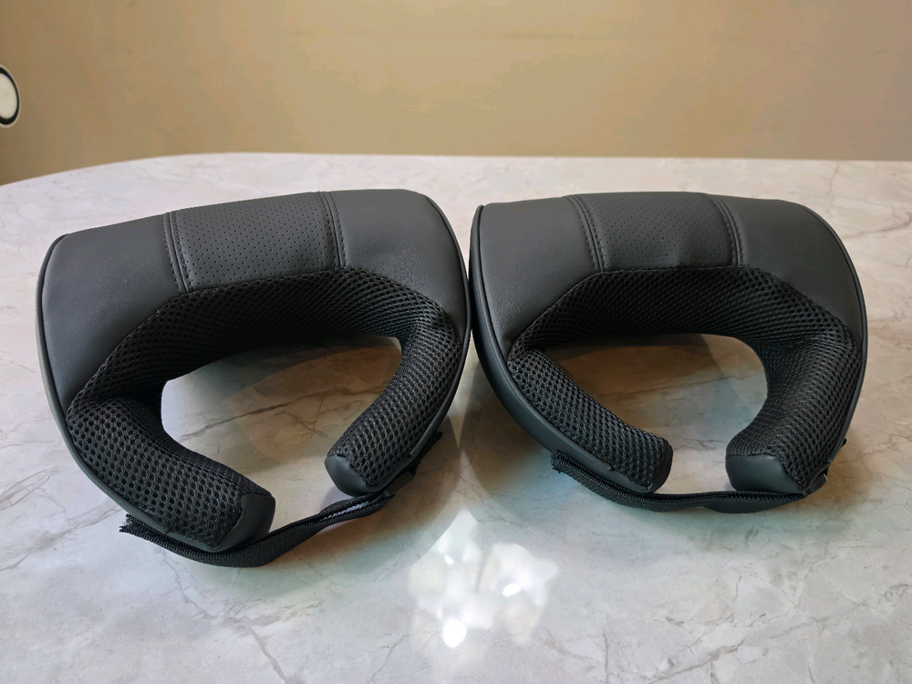 벤오토 베리어 차량용 목쿠션 블랙 2개 이미지
