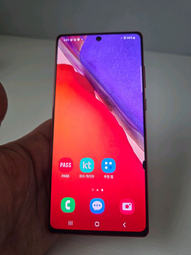 갤럭시노트20 256G 무잔상 가성비 최저가 중고폰 이미지