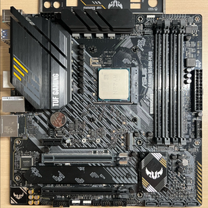 RYZEN 5 5600X , B550M TUF 보드셋 이미지