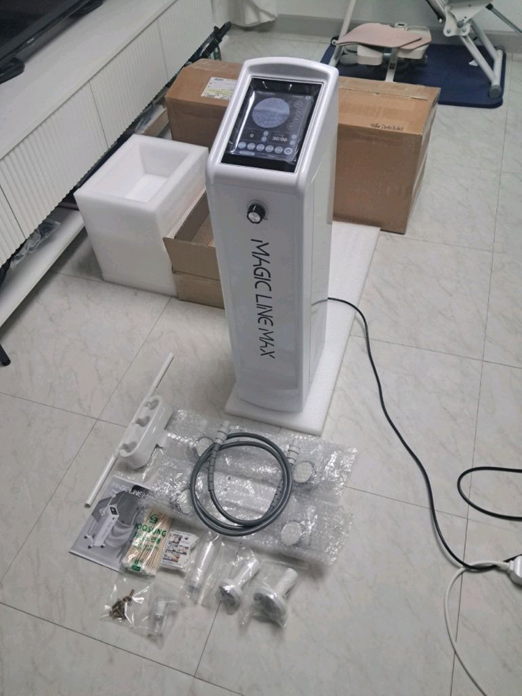 매직라인 맥스 고주파기 고주파 마사지기 팝니다 이미지