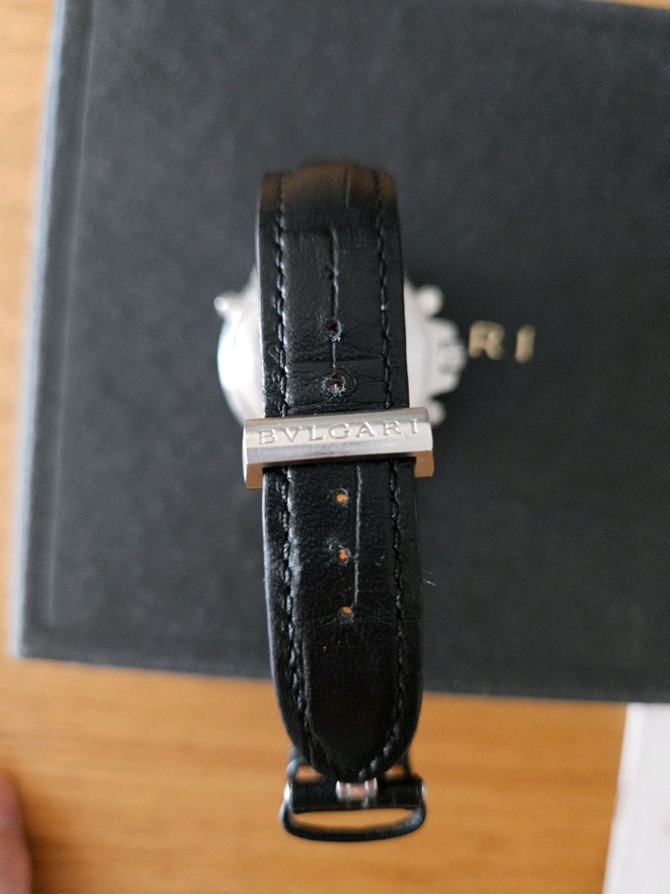 (정식오버홀 밴드교체완료)불가리 디아고노 프로페셔널 GMT 오토 40밀리 이미지