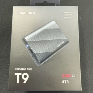 삼성 T9 ssd 4tb 국내정품 30년6월 보증 이미지