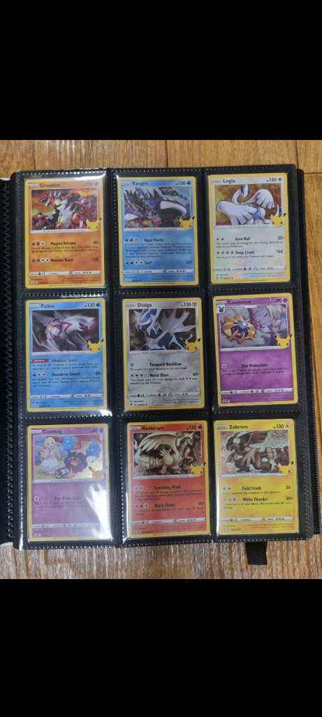 포켓몬카드 25주년 북미 영문판 25종 일괄 이미지