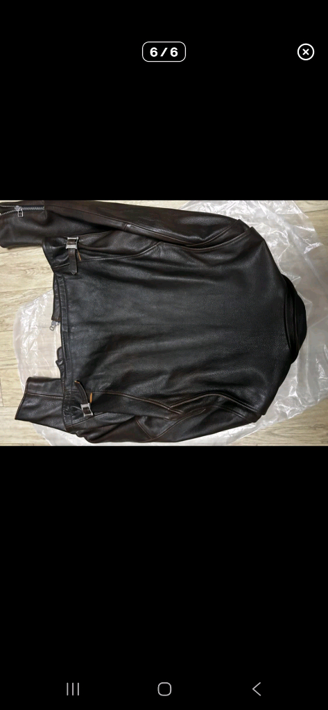 토니웩 크롭 레더자켓 L 이미지