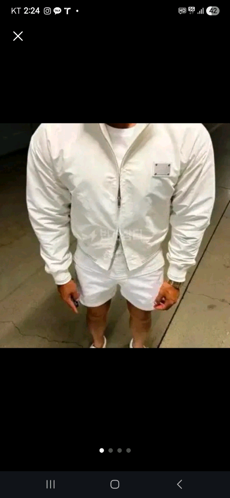 볼란테 요트 바람막이 사이즈 2 이미지