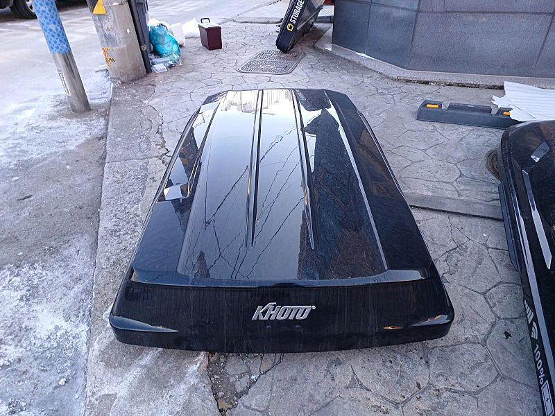 싼타페mx5 코토일체형루프박스 블랙 이미지