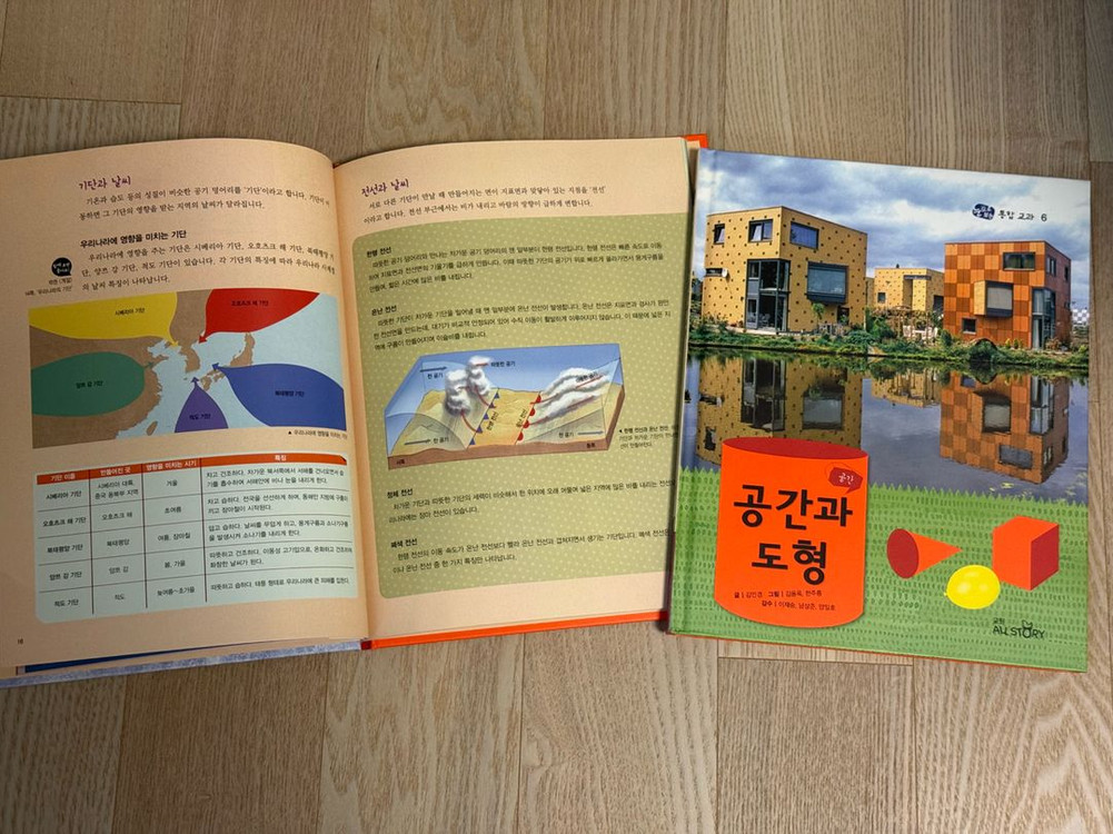 교원 전집 눈으로보는 통합교과 이미지