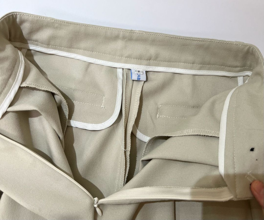 하이웨이스트 와이드 랩 슬랙스(s) 이미지