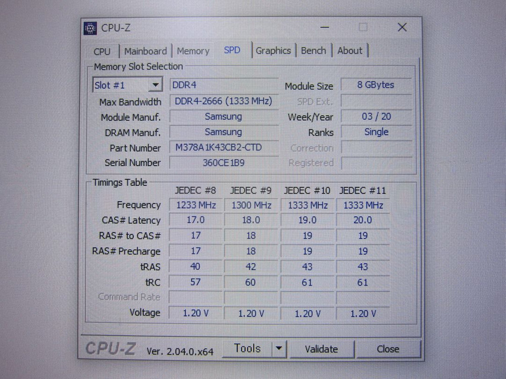 삼성전자 DDR4-2666 8G (PC4-21300) 이미지