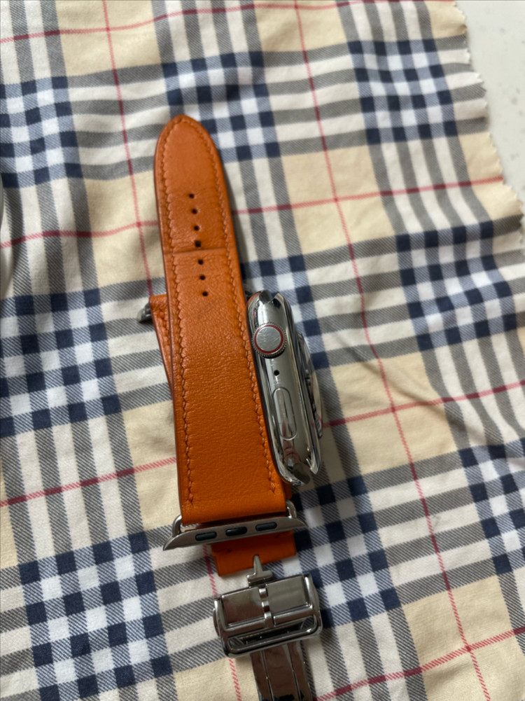 애플워치7에르메스 실버 45mm SS급 이미지