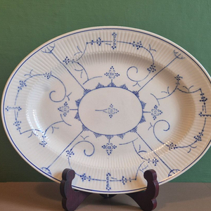 엔틱 벨기에 보흐 오벌접시 이미지