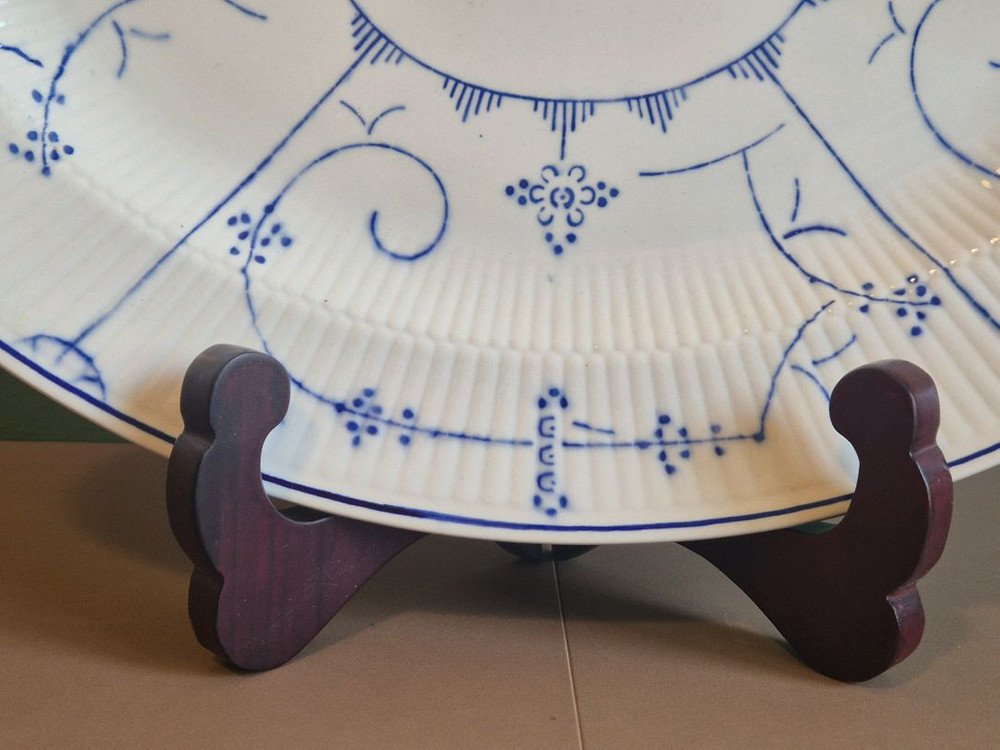 엔틱 벨기에 보흐 오벌접시 이미지