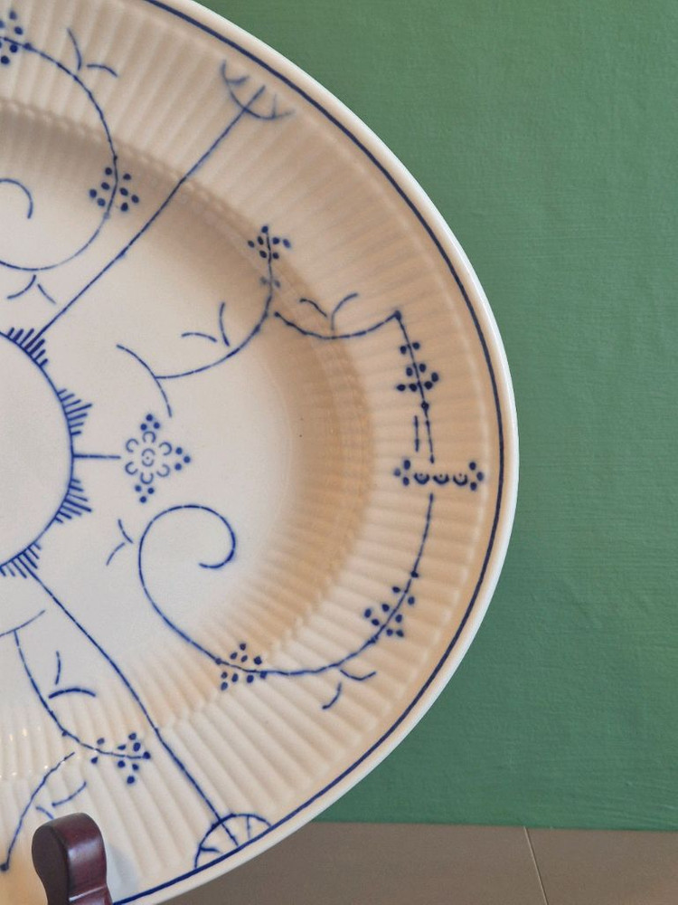 엔틱 벨기에 보흐 오벌접시 이미지