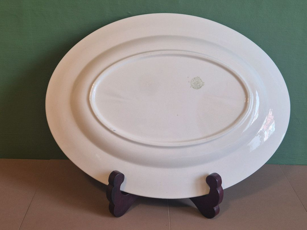 엔틱 벨기에 보흐 오벌접시 이미지