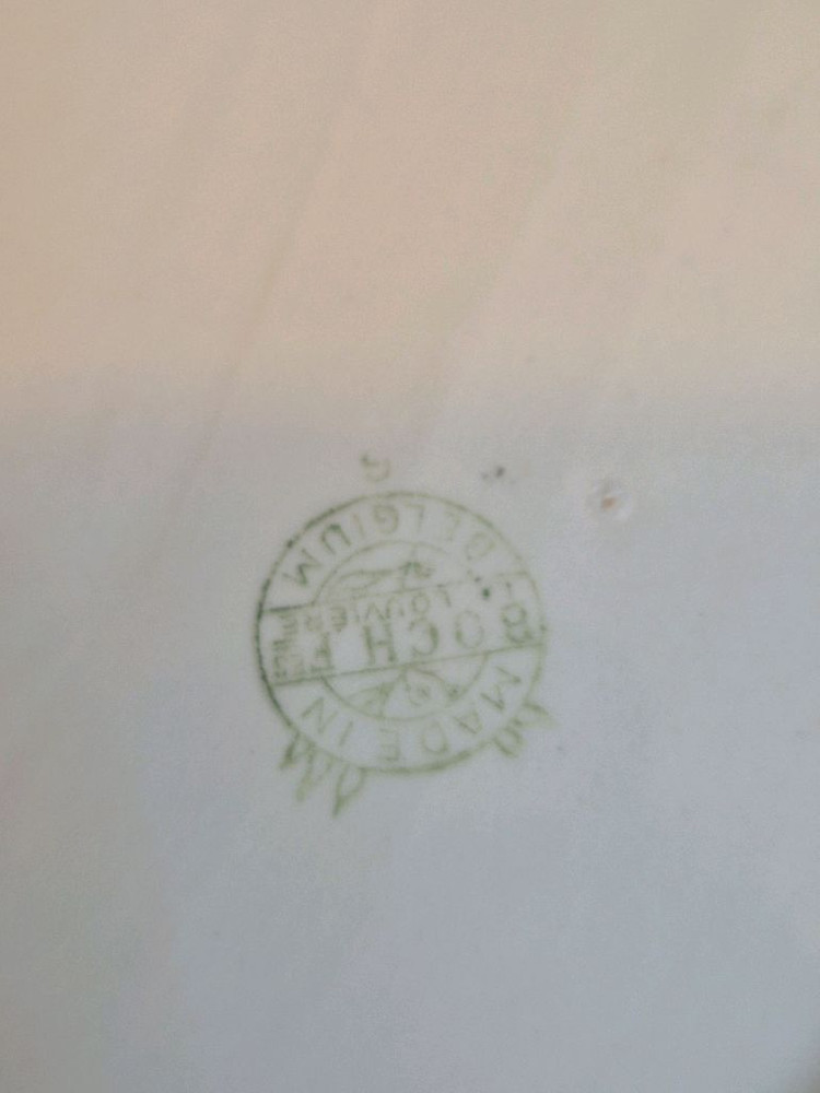 엔틱 벨기에 보흐 오벌접시 이미지