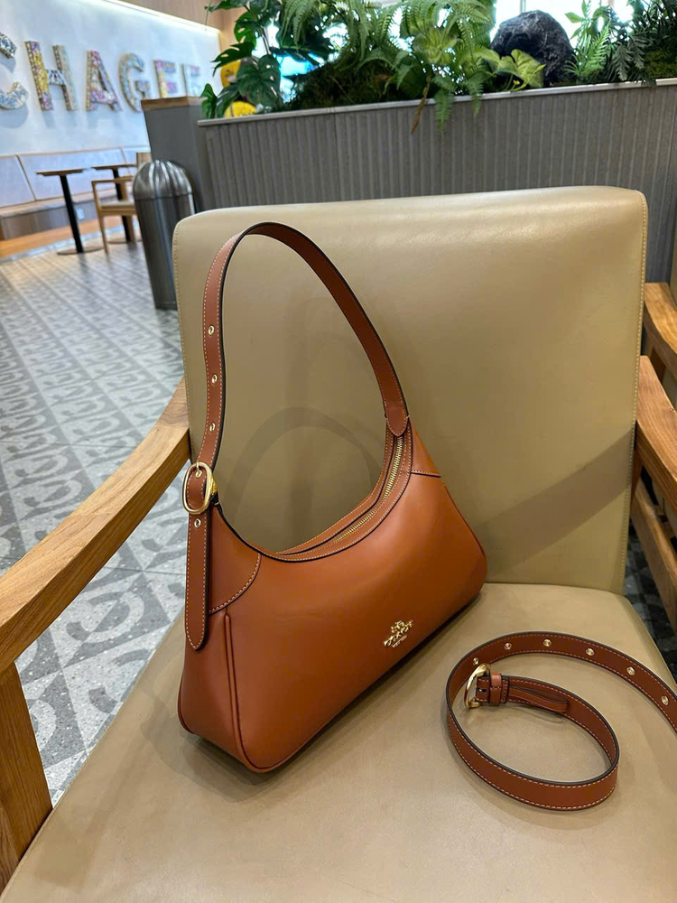 코치 스몰 엘라 숄더백 light 브라운 CDV37[해외]새상품 이미지