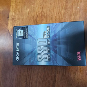 기가바이트 Gen3 V2 M.2 NVMe 256GB SSD 미개봉 팝니다. 이미지